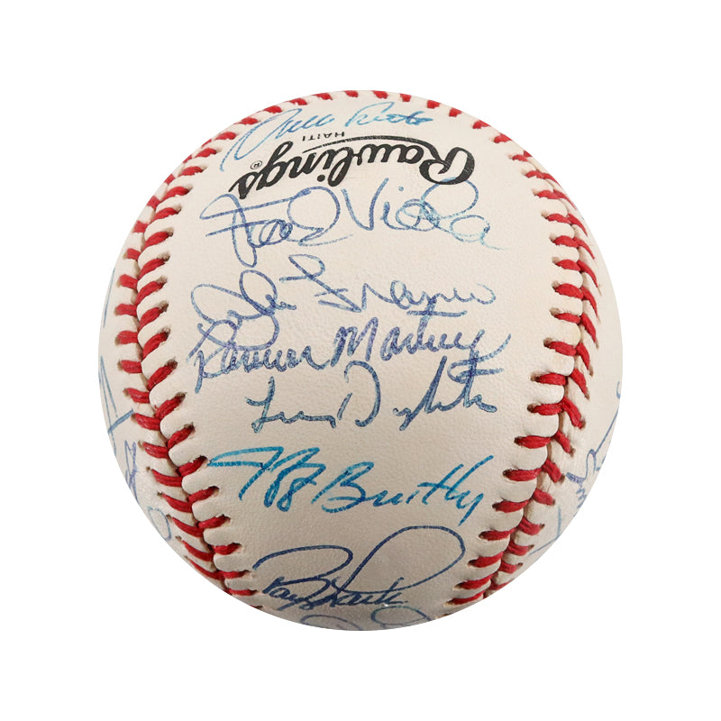 1990 N.L. All-Star Team Signed William Witt ONL Ball (JSA LOA) #YY43794)