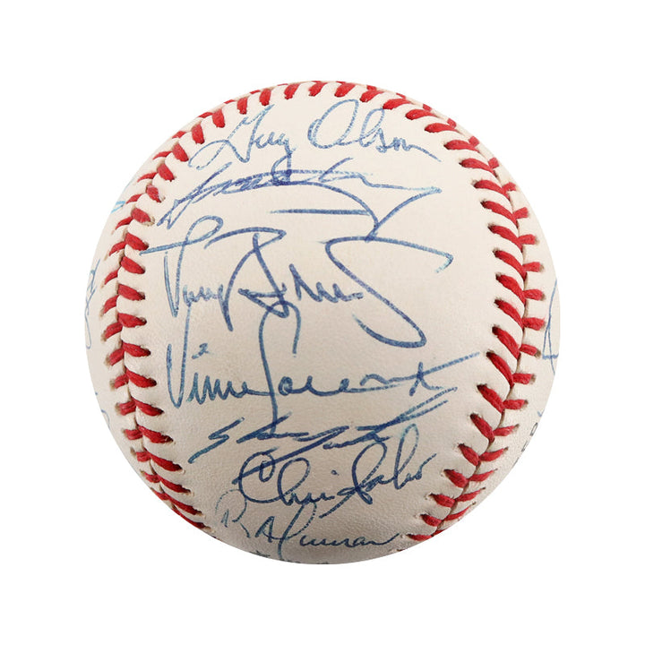 1990 N.L. All-Star Team Signed William Witt ONL Ball (JSA LOA) #YY43794)
