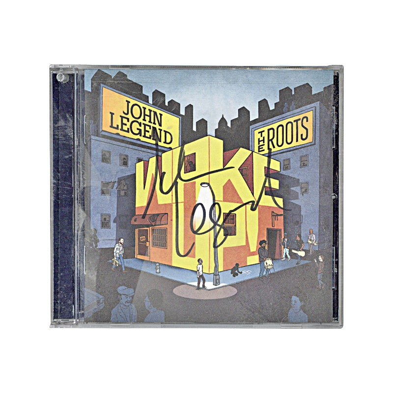 John Legend With The Roots Autographed Wake Up! CD