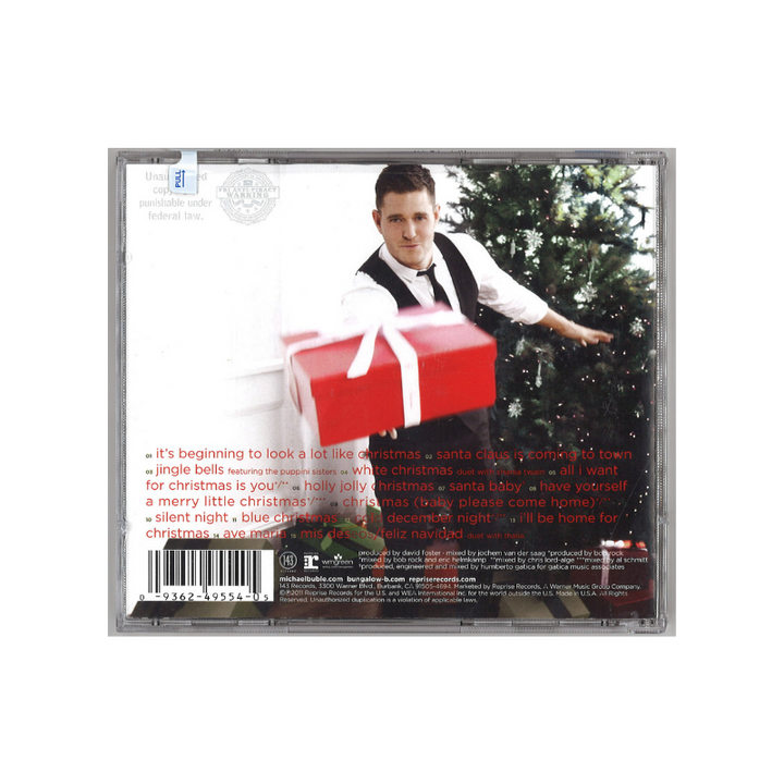 Michael Buble Autographed Christmas CD