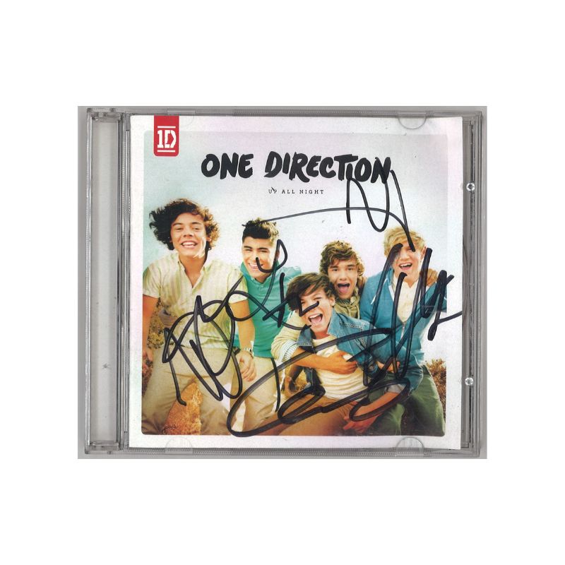 One Direction Autographed Signed Up All Night CD