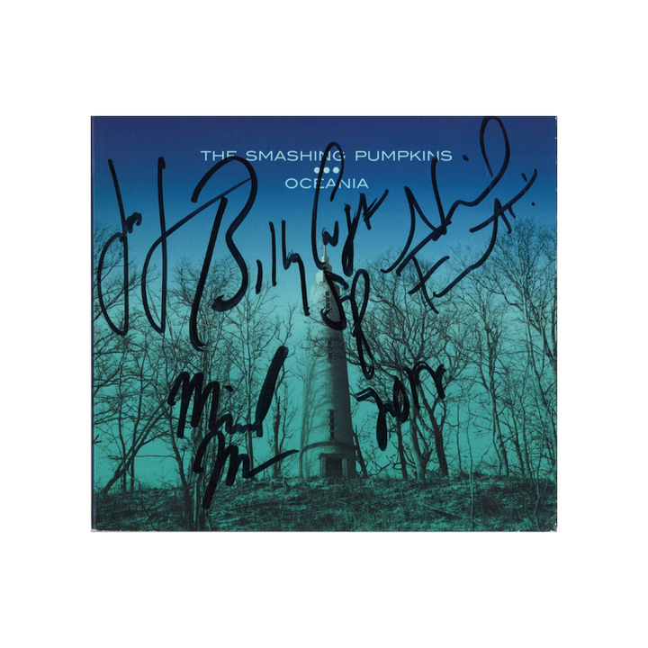 The Smashing Pumpkins Autographed Oceania CD