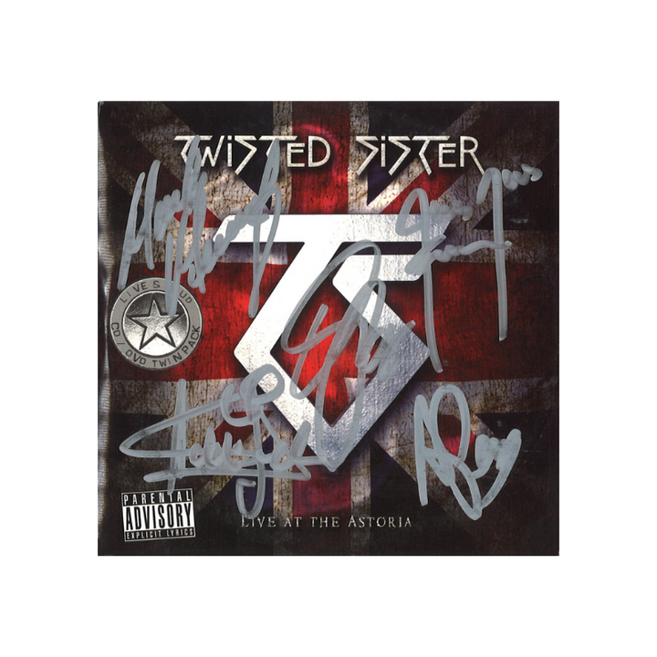 Twisted Sister Autographed Live At The Astoria CD