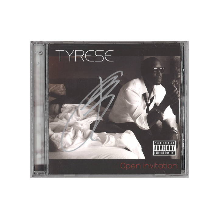 Tyrese Autographed Open Invitation CD