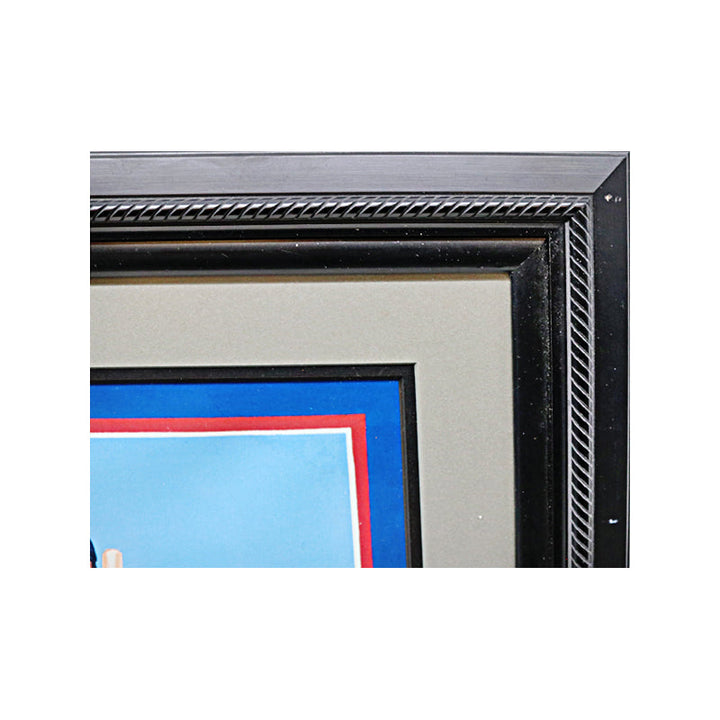 500 Home Run Club 10 Signature Multi Signed Autographed Framed 17x23 Ron Lewis 500 Lithograph (JSA LOA)