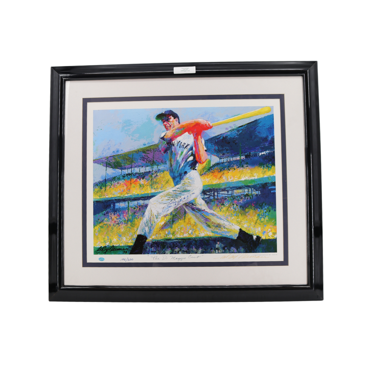 Joe DiMaggio New York Yankees Autographed  Nieman 20x24 Litho DiMaggio Estate