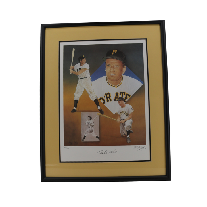 Ralph Kiner Pittsburgh Pirates Autographed Signed Paluso Litho 17x24 Polaso LOA
