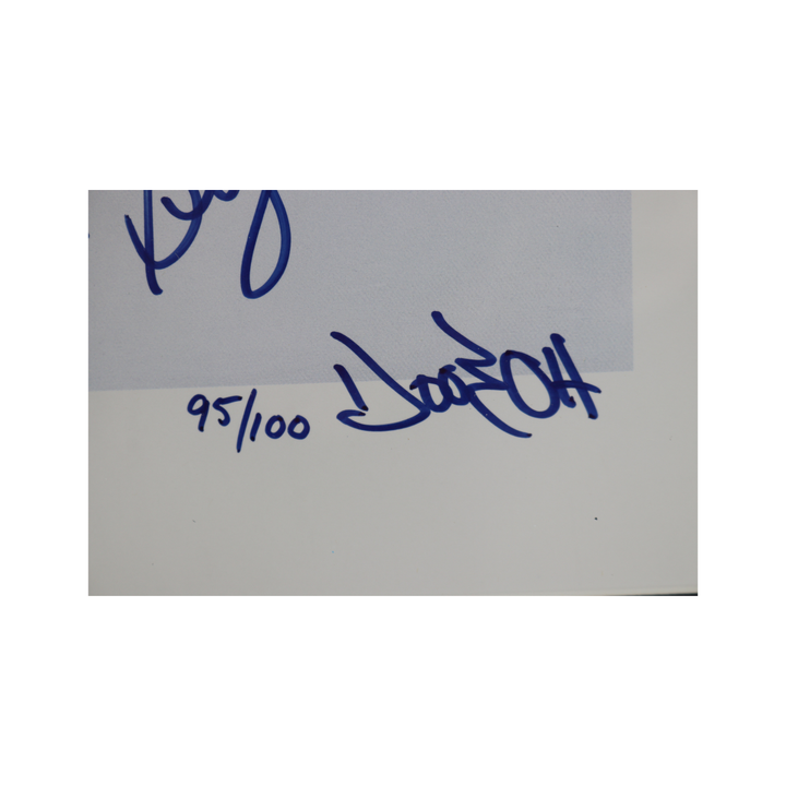 Seaver Ryan Clemens 3000 Strikeouts Multi Signed Doo S Oh Canvas All American