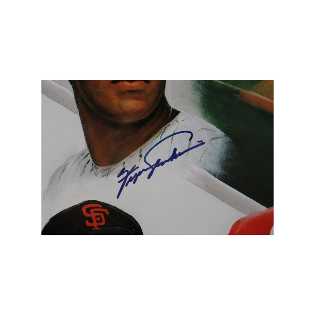 Seaver Ryan Clemens 3000 Strikeouts Multi Signed Doo S Oh Canvas All American
