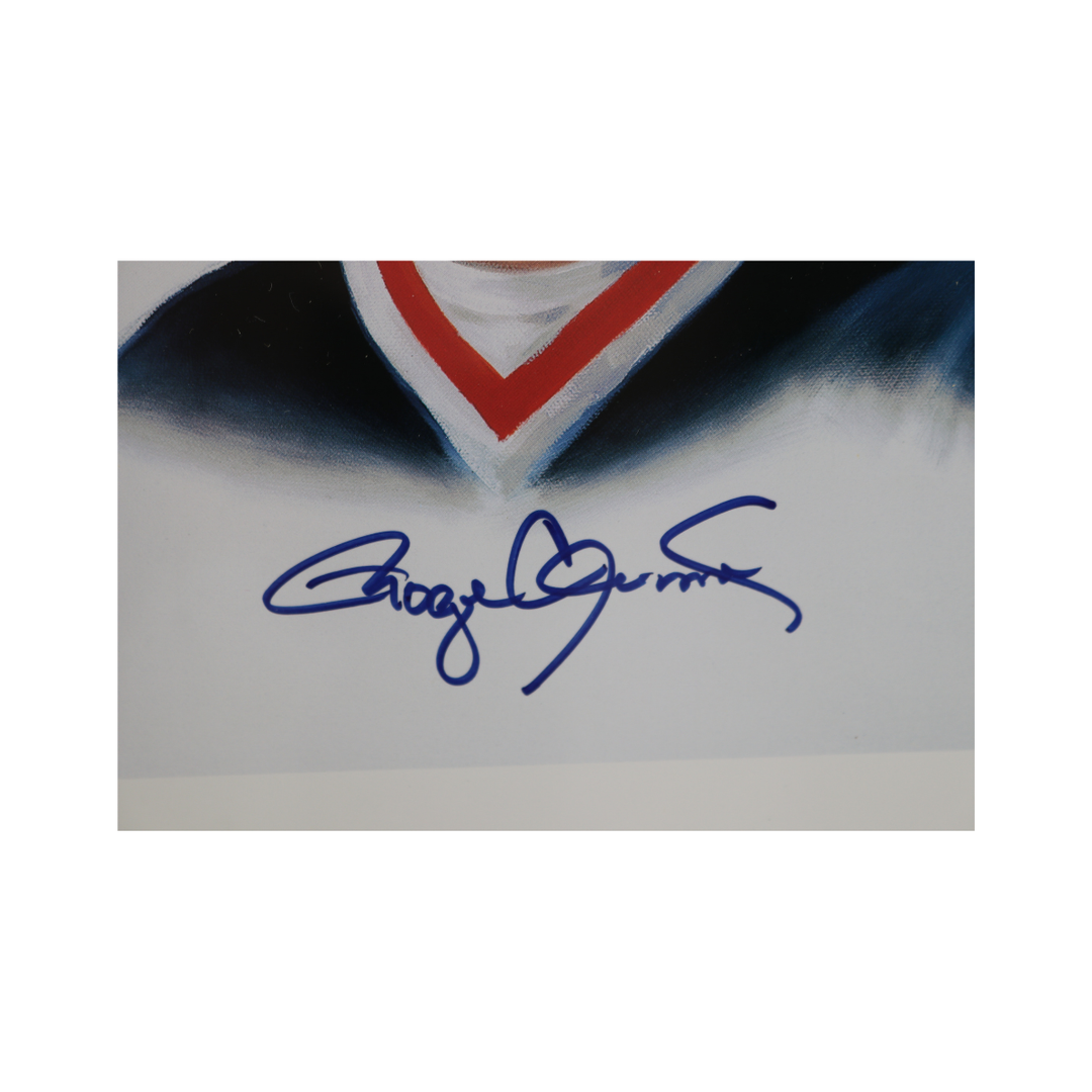 Seaver Ryan Clemens 3000 Strikeouts Multi Signed Doo S Oh Canvas All American