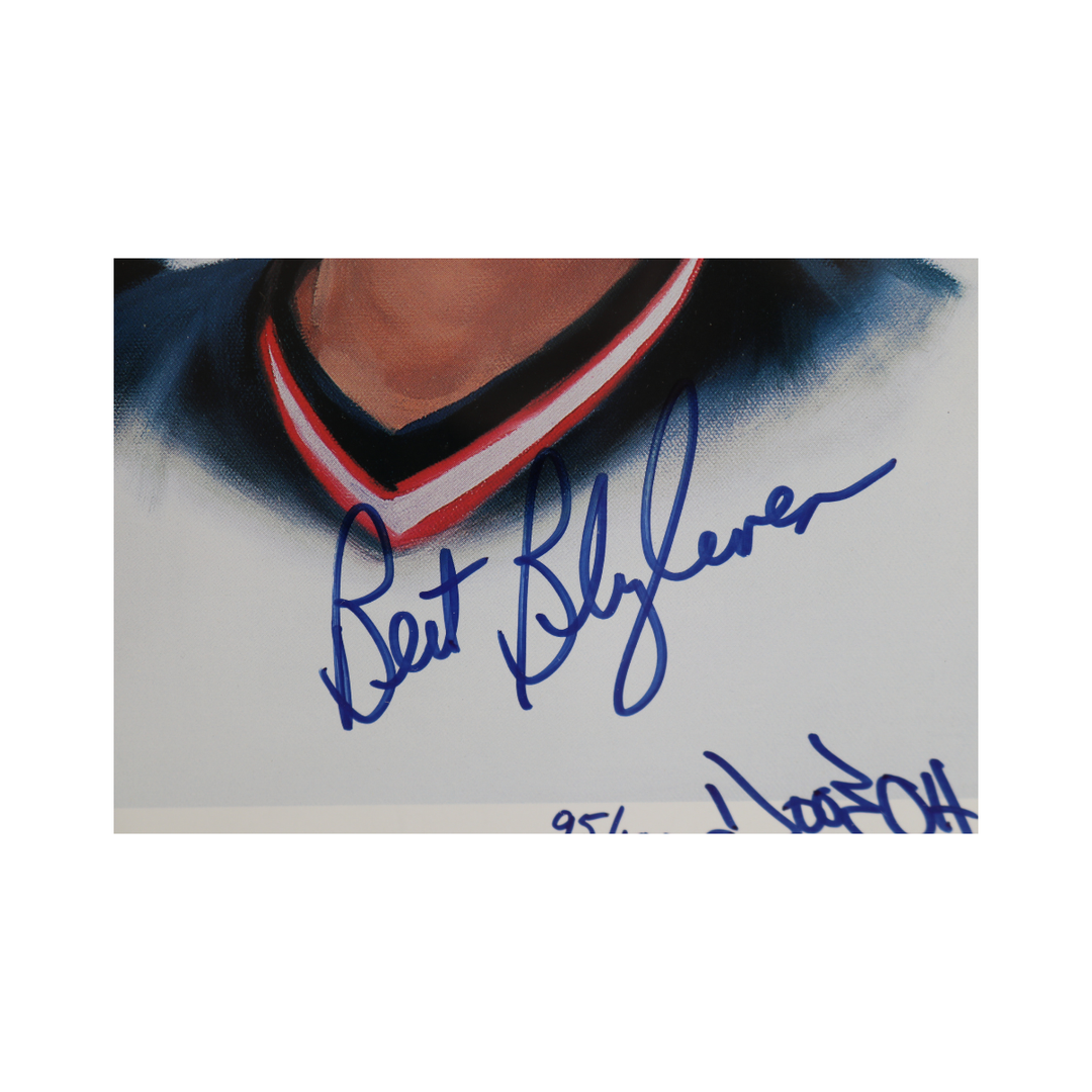 Seaver Ryan Clemens 3000 Strikeouts Multi Signed Doo S Oh Canvas All American
