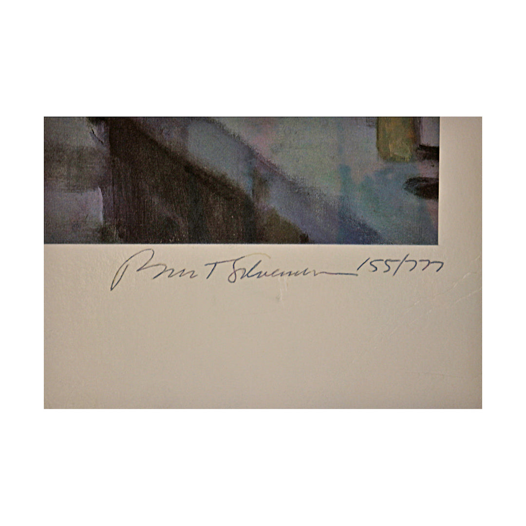 Mickey Mantle New York Yankees Signed 25x37 Silverman Lithograph 155/177 JSA LOA