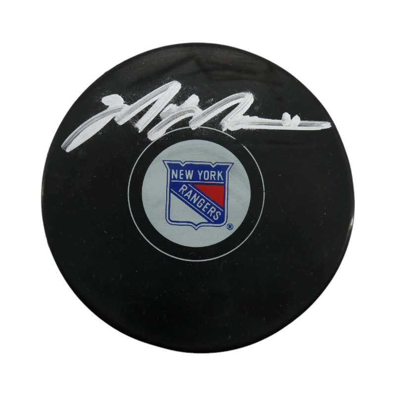 GAME 7 Hoodie and Autographed Rangers Puck bundle (CX Auth)