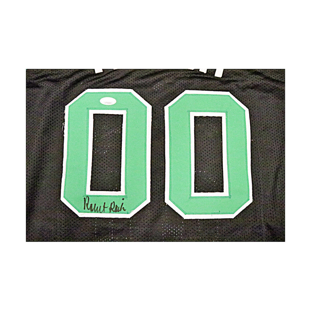 Robert Parish Boston Celtics Autographed Signed Pro-Style Black Jersey (JSA COA)
