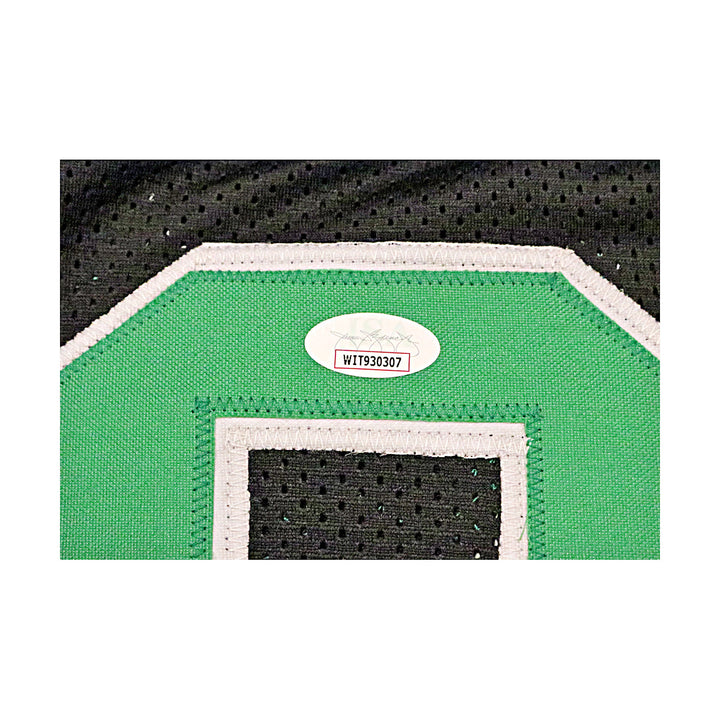 Robert Parish Boston Celtics Autographed Signed Pro-Style Black Jersey (JSA COA)