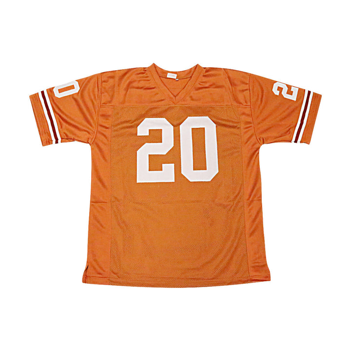 Earl Campbell Texas Longhorns Autographed Signed Pro-Style Brown Jersey (PSA COA)