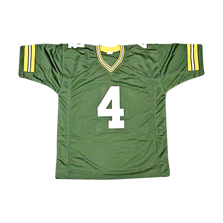 Brett Favre Green Bay Packers Autographed Signed Pro-Style Green Jersey (JSA COA)