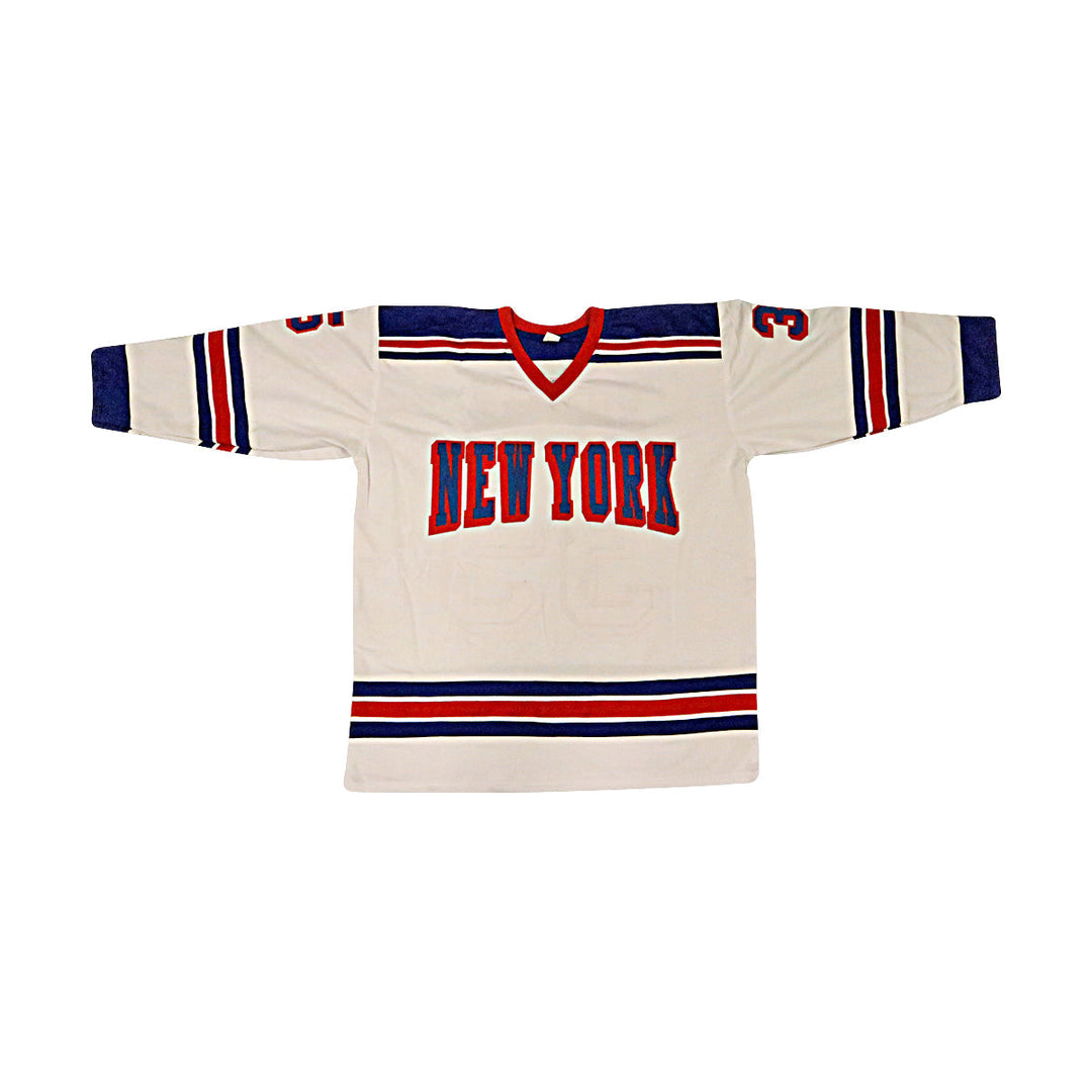 Mike Richter New York Rangers Autographed Signed Inscribed Pro-Style White Jersey (JSA COA)