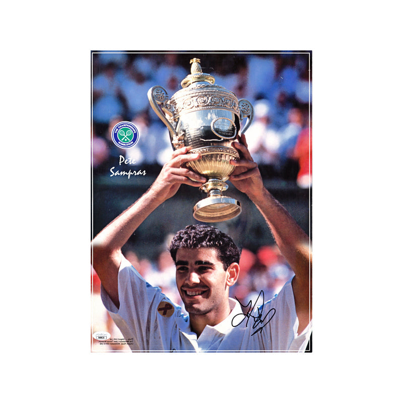 Pete Sampras Autographed Signed Poster (JSA COA #AN33684)