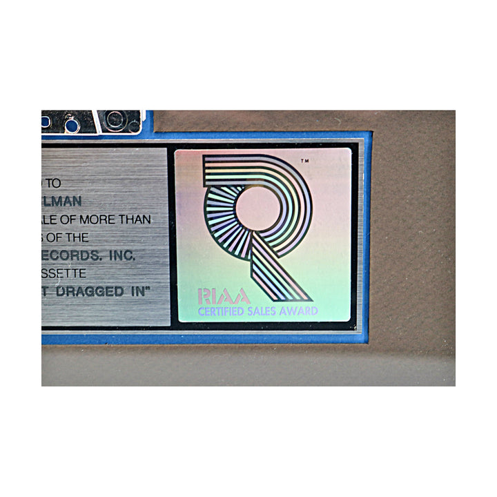 Poison Look What The Cat Dragged In Framed Platinum Sales Award Framed Record Collage