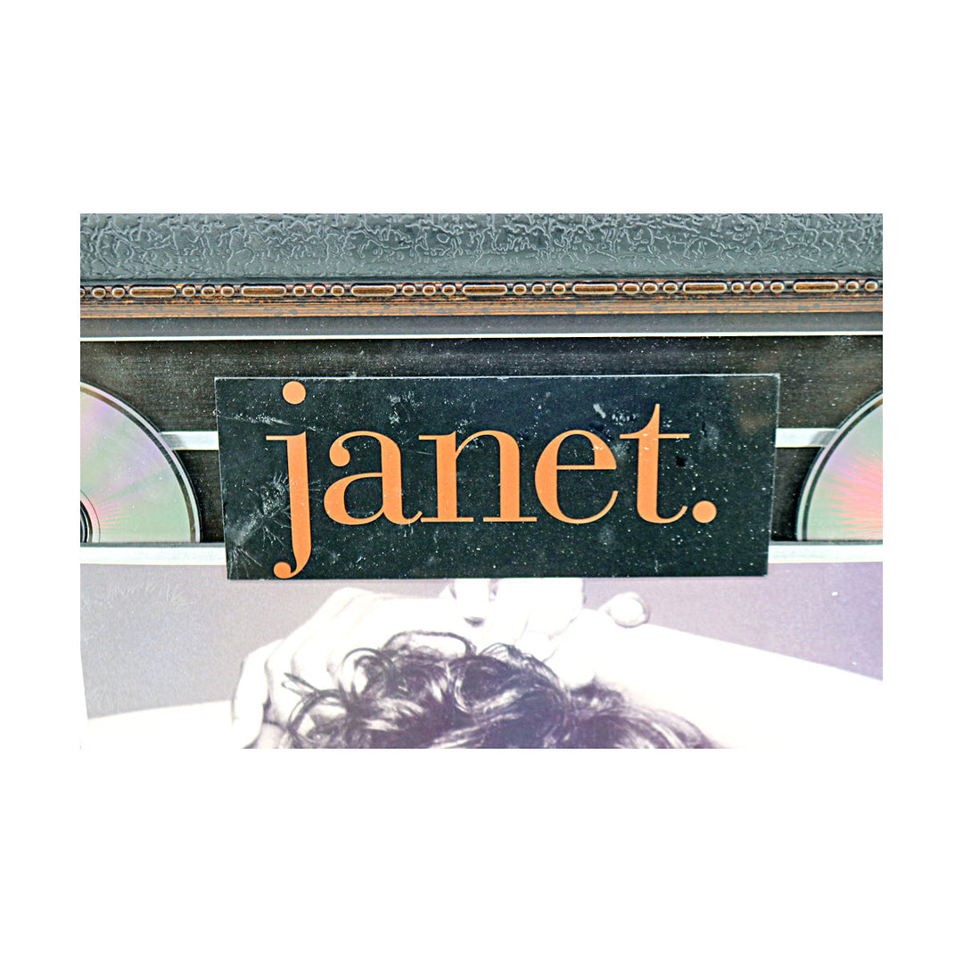 Janet Jackson Janet Framed 6x Platinum Sales Award Framed Record Collage