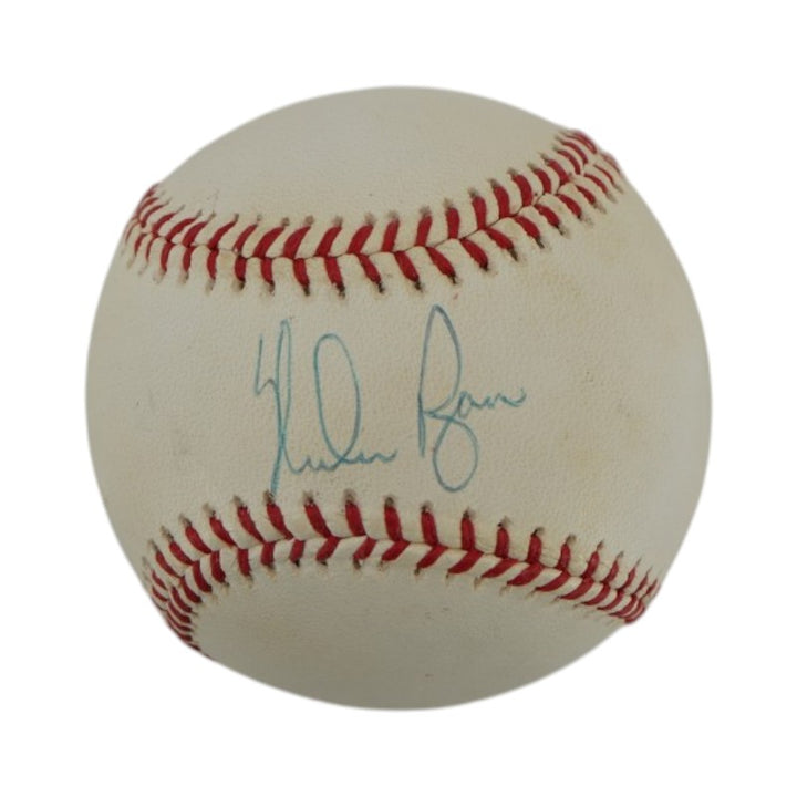 Nolan Ryan Rangers Mets Angels Astros Signed OAL Baseball JSA COA #CS78166