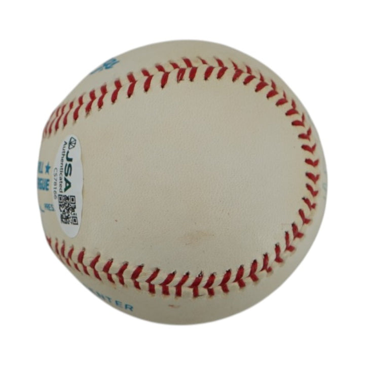 Nolan Ryan Rangers Mets Angels Astros Signed OAL Baseball JSA COA #CS78166