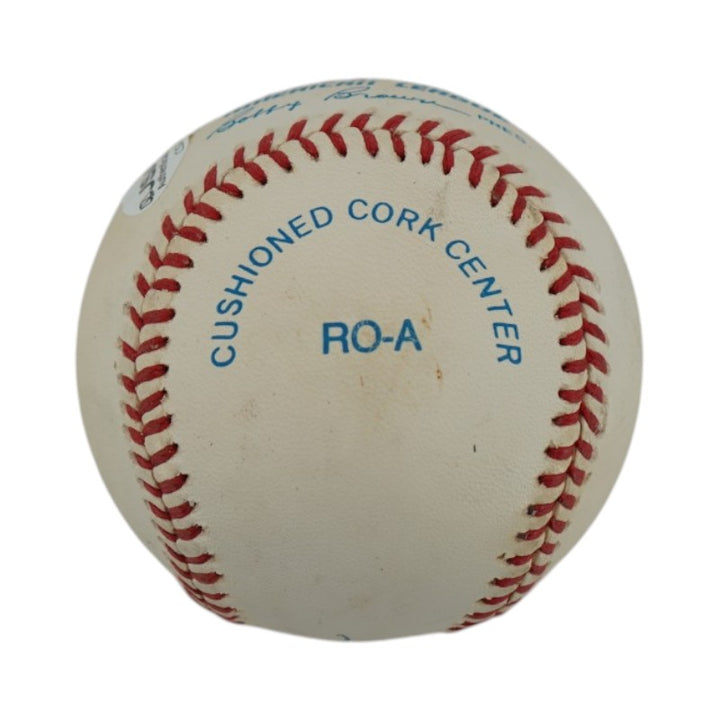 Nolan Ryan Rangers Mets Angels Astros Signed OAL Baseball JSA COA #CS78167