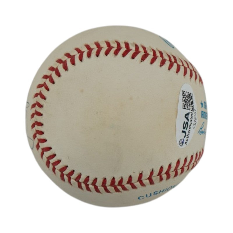 Nolan Ryan Rangers Mets Angels Astros Signed OAL Baseball JSA COA #CS78167
