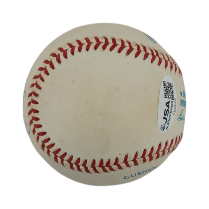 Nolan Ryan Rangers Mets Angels Astros Signed OAL Baseball JSA COA #CS78167