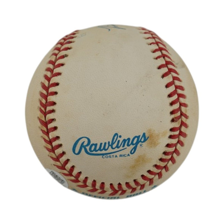 Bob Lemon Cleveland Indians Autographed OAL Baseball JSA COA