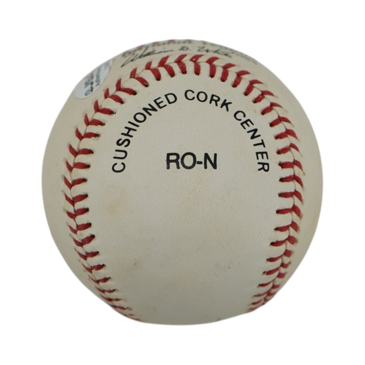 Bobby Thomson New York Giants Autographed OAL Baseball JSA COA