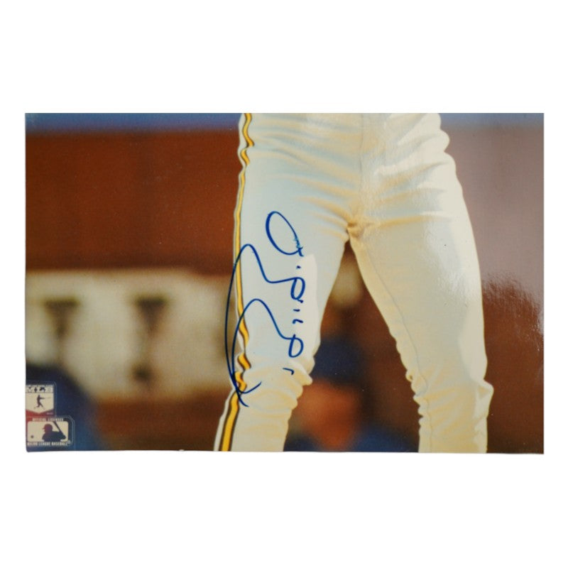 Barry Bonds Pittsburgh Pirates Autographed 8x10 Photo JSA COA