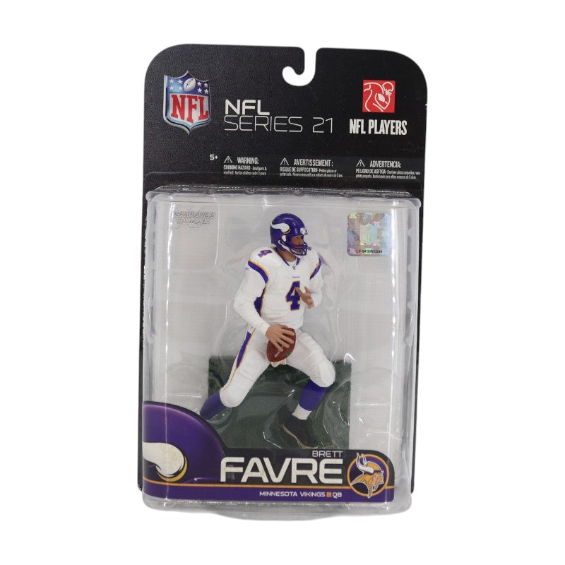 Brett Favre #4 Minnesota Vikings 2009 McFarlane Toys NFL Series 21 Action Figure