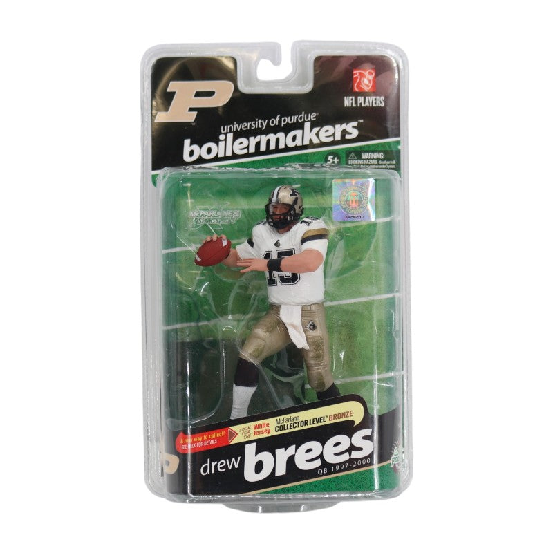 Drew Brees #15 Purdue Boilermakers McFarlane NCAA Series Two Action Figure