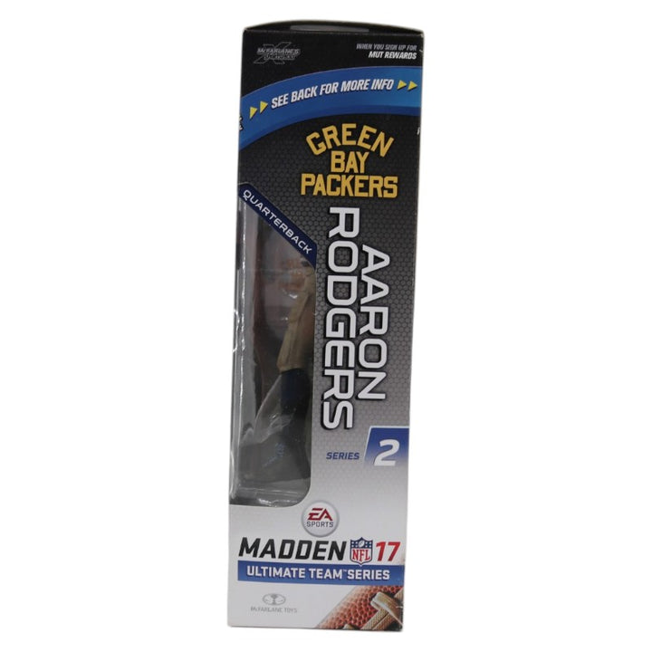 Aaron Rodgers GB Packers McFarlane Toys Madden NFL 17 Series 2 Action Figure
