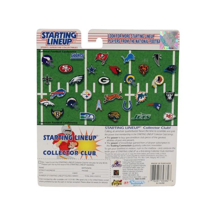 Brett Favre #4 Green Bay Packers 1997 Edition Kenner Starting Lineup Figure