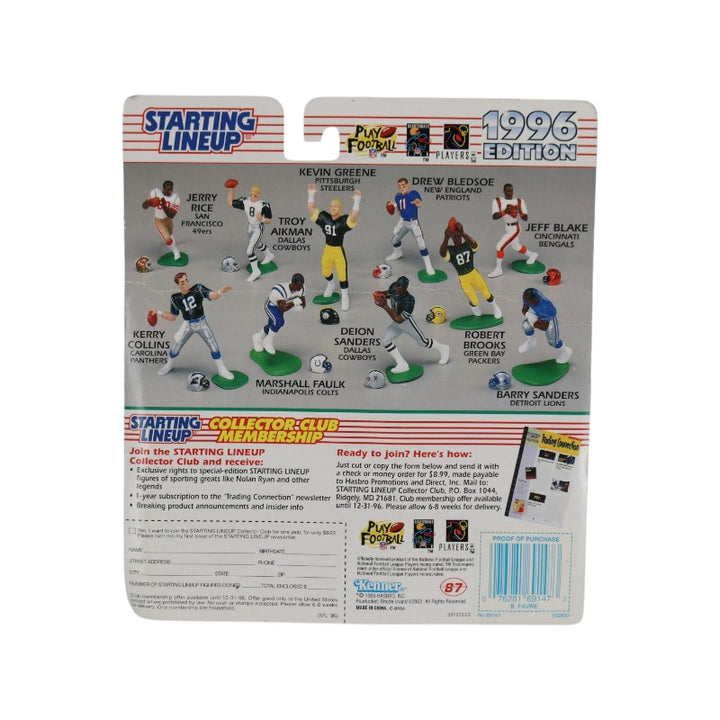 Brett Favre #4 Green Bay Packers 1996 Edition Kenner Starting Lineup Figure