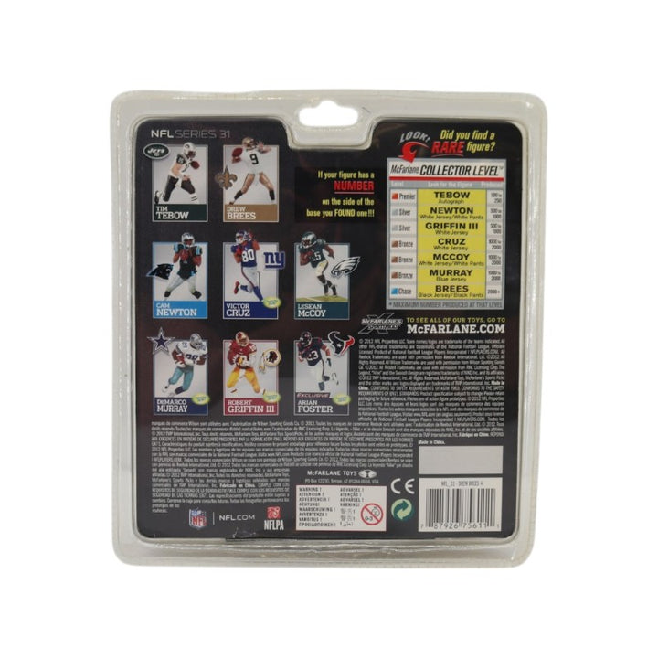 Drew Brees #9 New Orleans Saints 2012 McFarlane NFL Series 31 Action Figure
