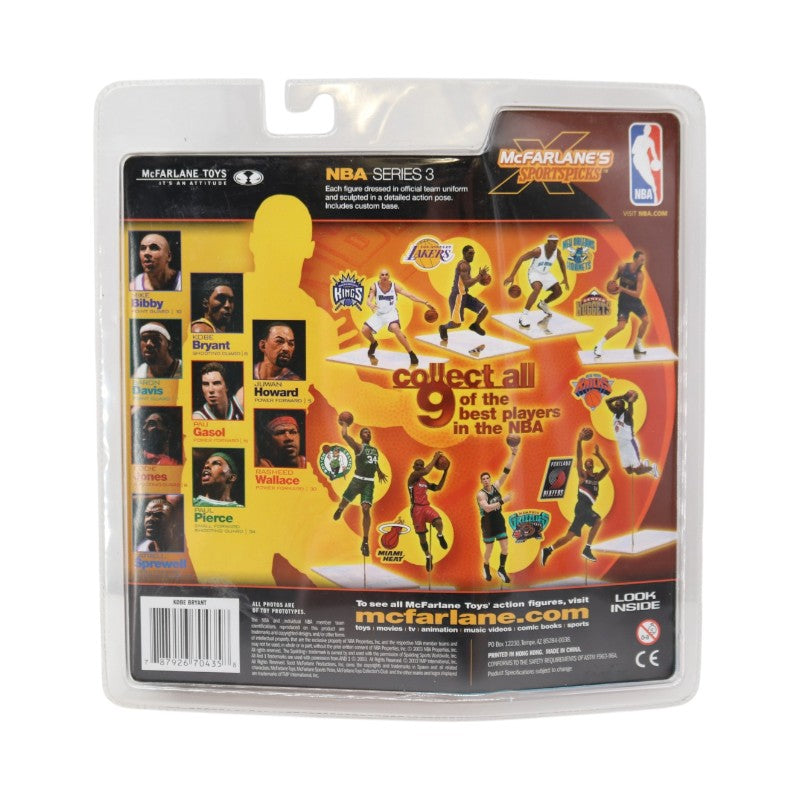 Kobe Bryant #8 Los Angeles Lakers McFarlane Toys NBA Series 15 Action Figure