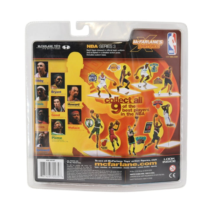 Kobe Bryant #8 Los Angeles Lakers McFarlane Toys NBA Series 15 Action Figure