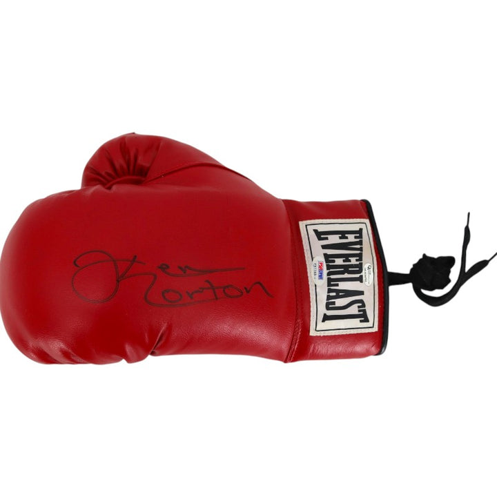 Ken Norton Autographed Everlast Boxing Glove PSA COA