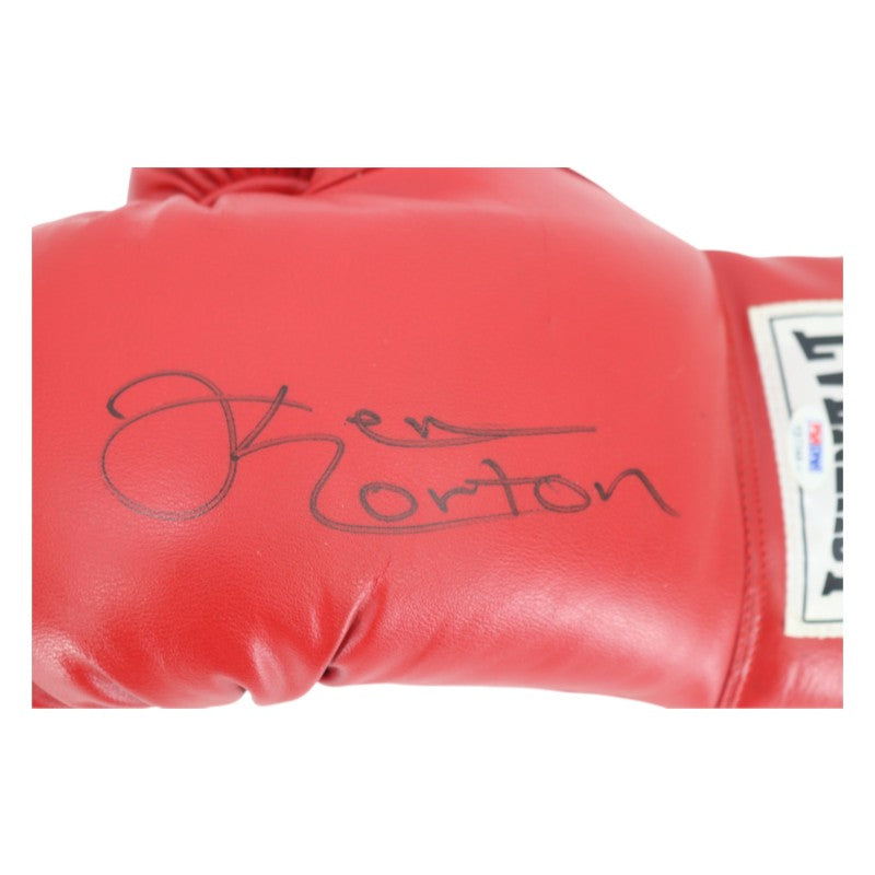 Ken Norton Autographed Everlast Boxing Glove PSA COA
