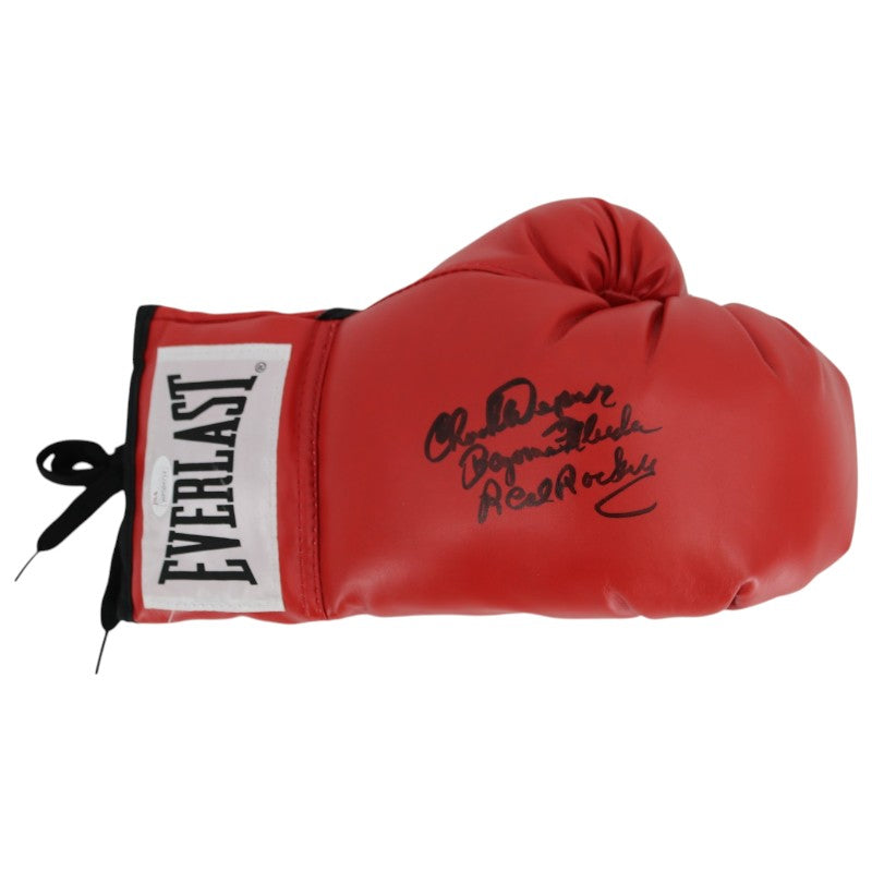 Chuck Wepner Autographed Inscribed Everlast Boxing Glove JSA COA