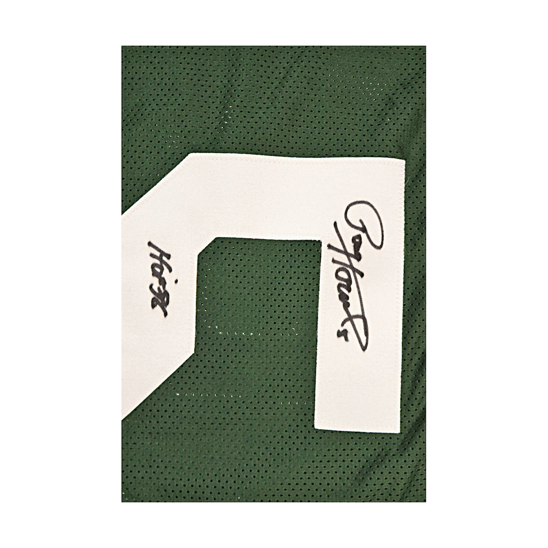 Paul Hornung Green Bay Packers Autographed Inscribed Custom Jersey JSA Holo