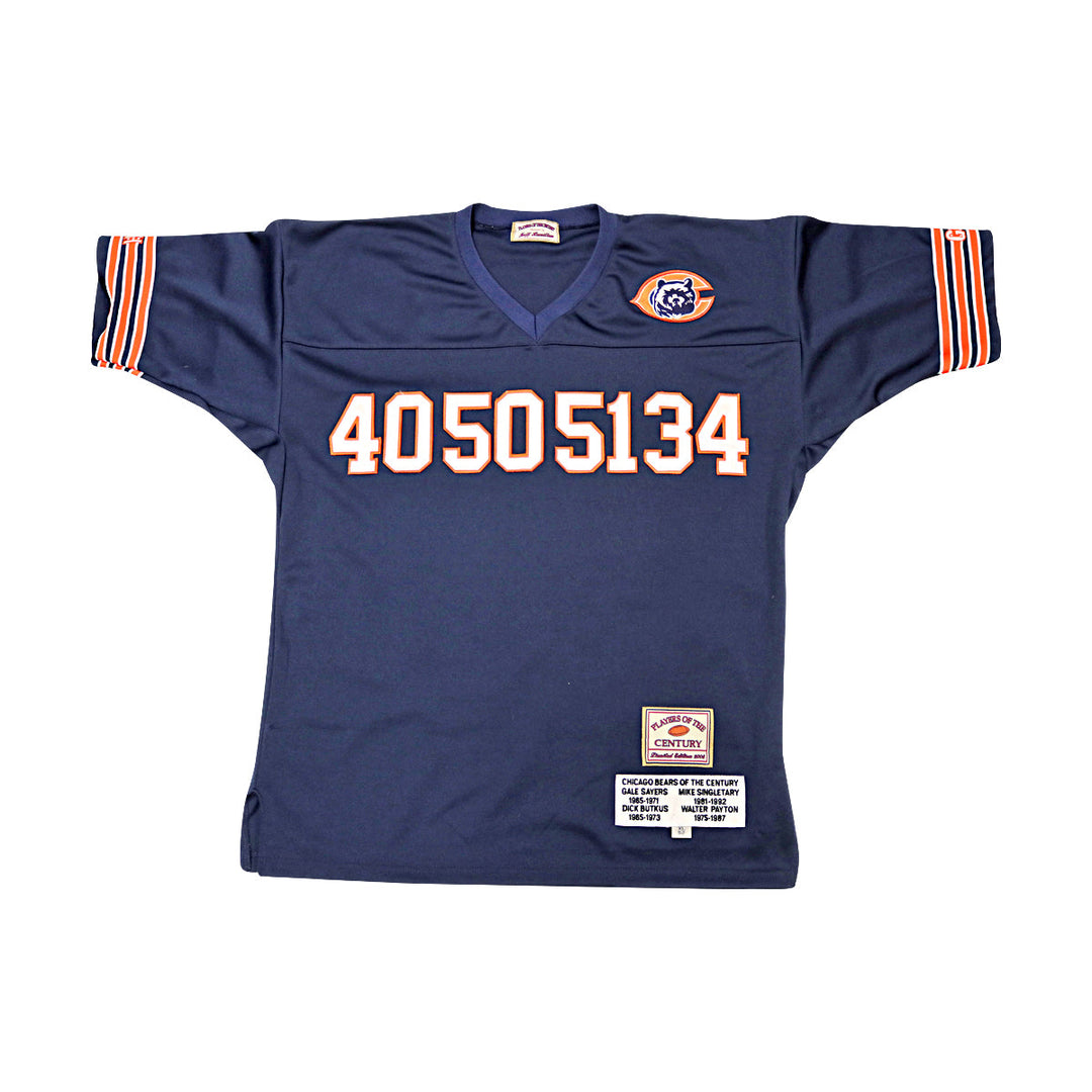 Chicago Bears Players of the Century Jeff Hamilton Mitchell & Ness Jersey Only