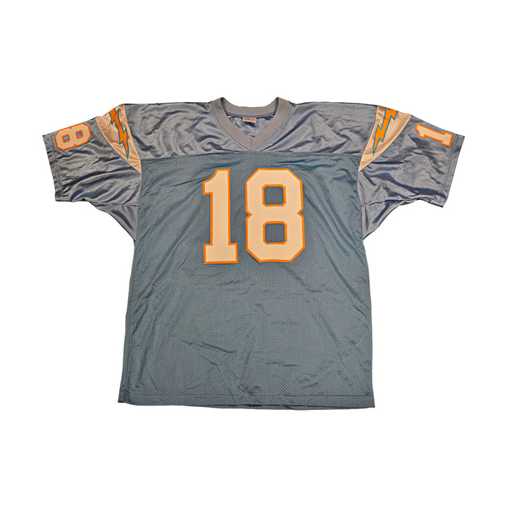 Charlie Joiner LA Chargers Autographed Inscribed Custom Jersey SA Holo Only