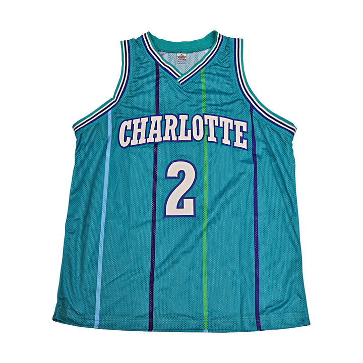 Larry Johnson Charlotte Hornets Autographed Custom Jersey Tristar Holo Only