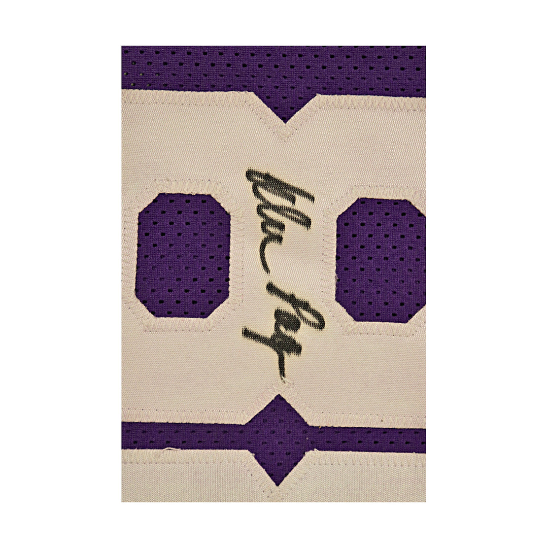 Page Marshall Larson Eller Vikings Autographed Purple Custom Jersey Beckett Holo