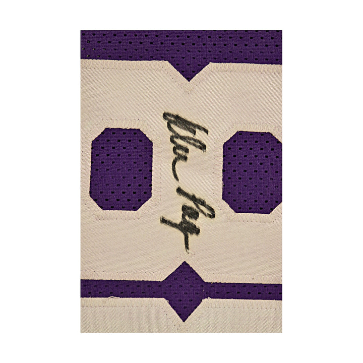Page Marshall Larson Eller Vikings Autographed Purple Custom Jersey Beckett Holo